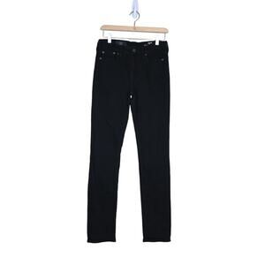 J. Crew Womens 27 Reid Skinny Straight Black Jeans